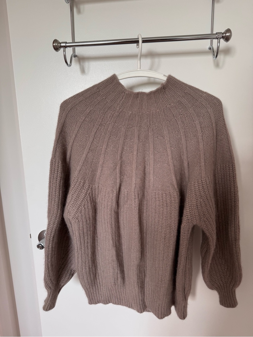 Snidel vintage back bow sweater one size